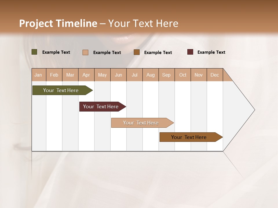 Topless Image Tempting PowerPoint Template