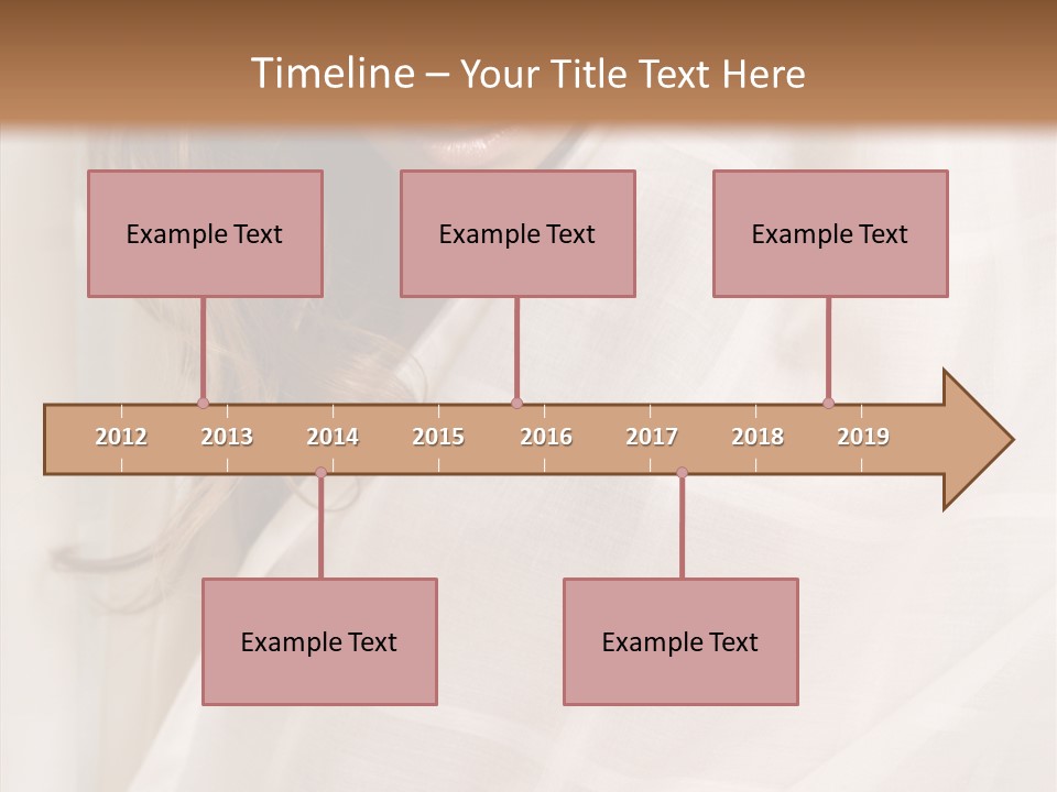 Topless Image Tempting PowerPoint Template