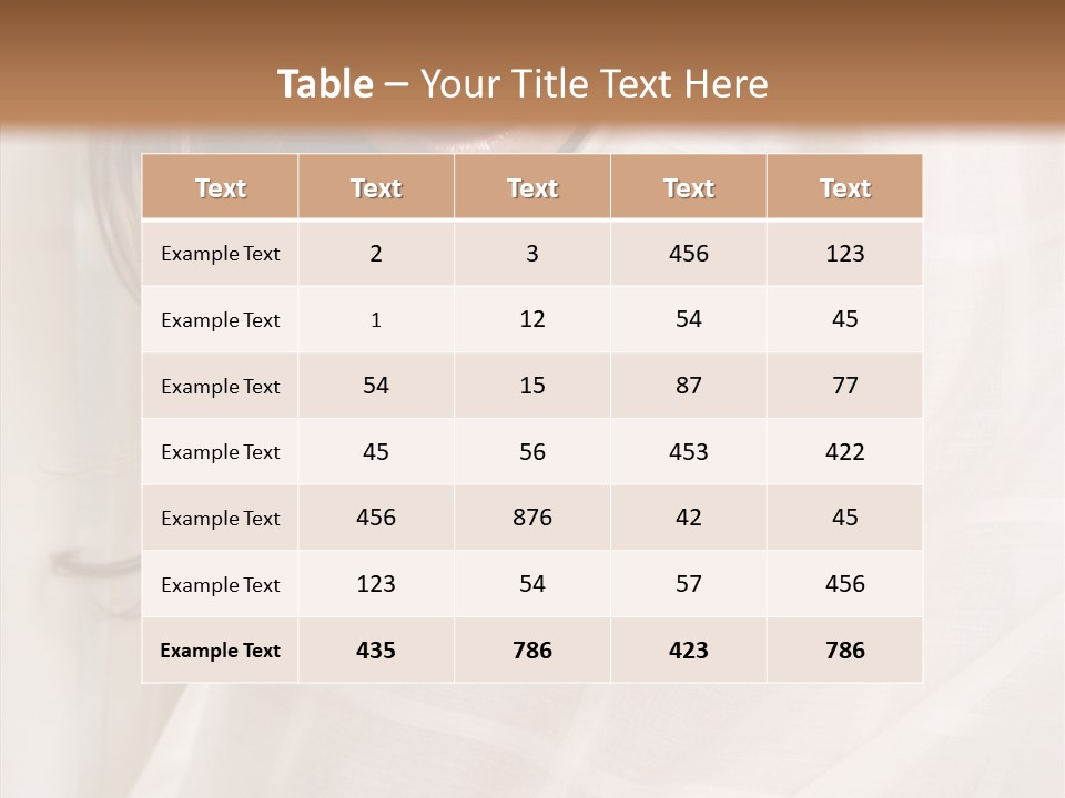 Topless Image Tempting PowerPoint Template