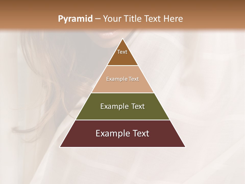 Topless Image Tempting PowerPoint Template