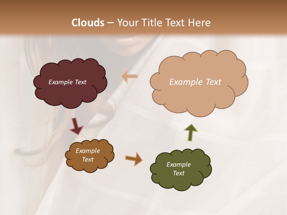 Topless Image Tempting PowerPoint Template