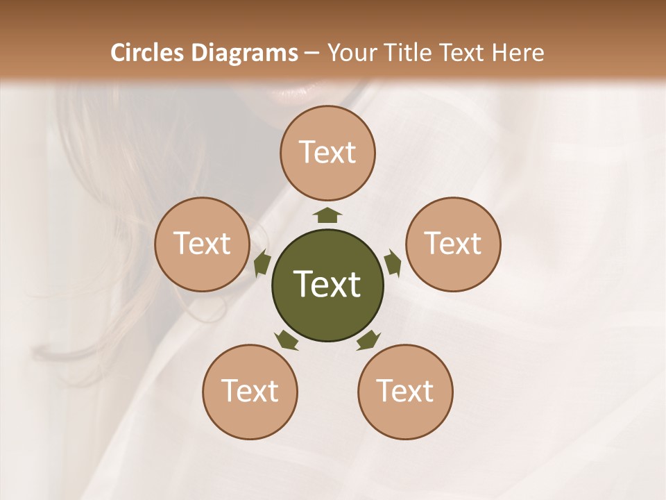 Topless Image Tempting PowerPoint Template