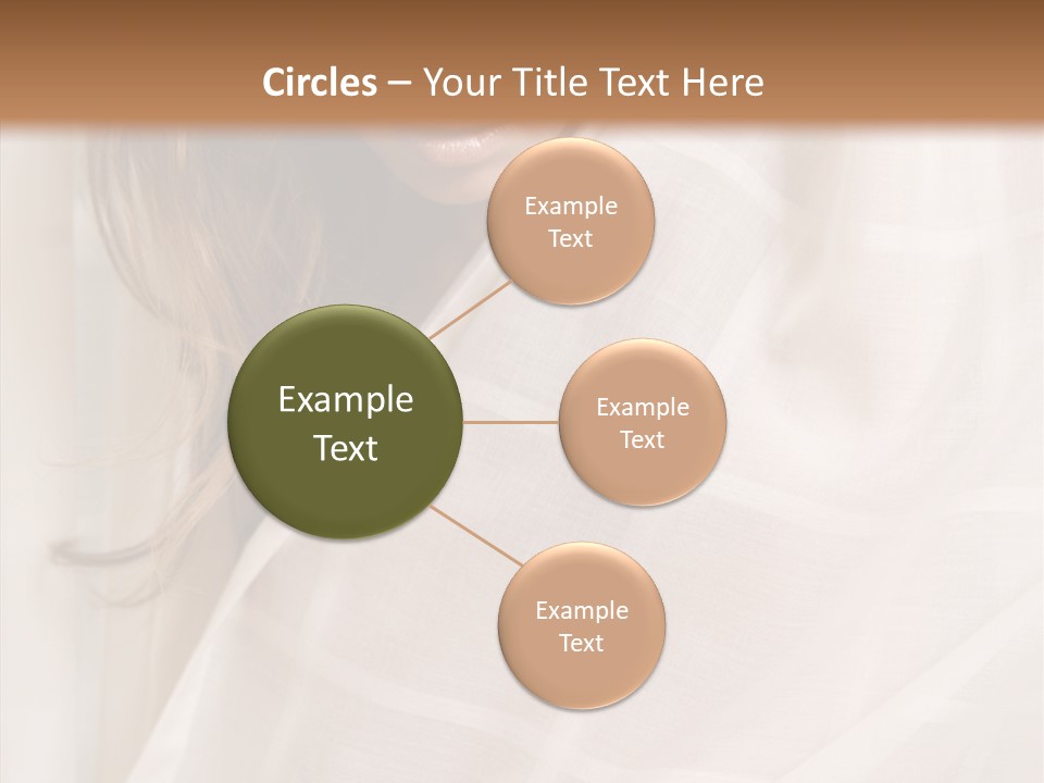 Topless Image Tempting PowerPoint Template