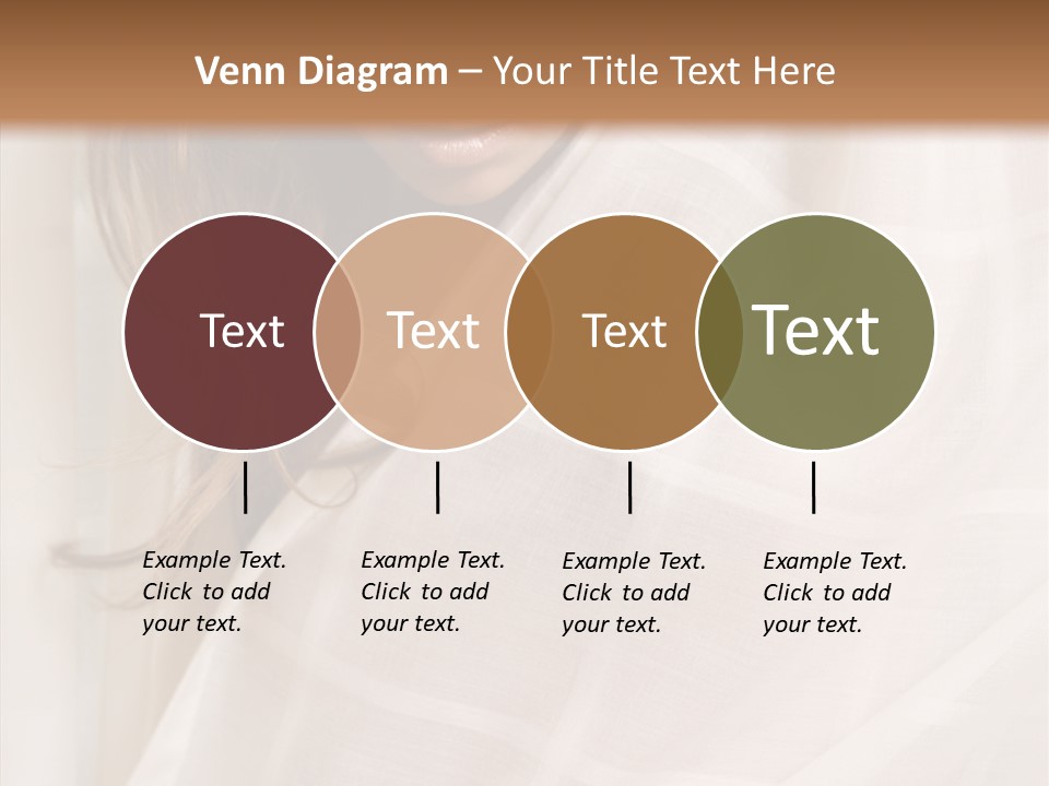 Topless Image Tempting PowerPoint Template