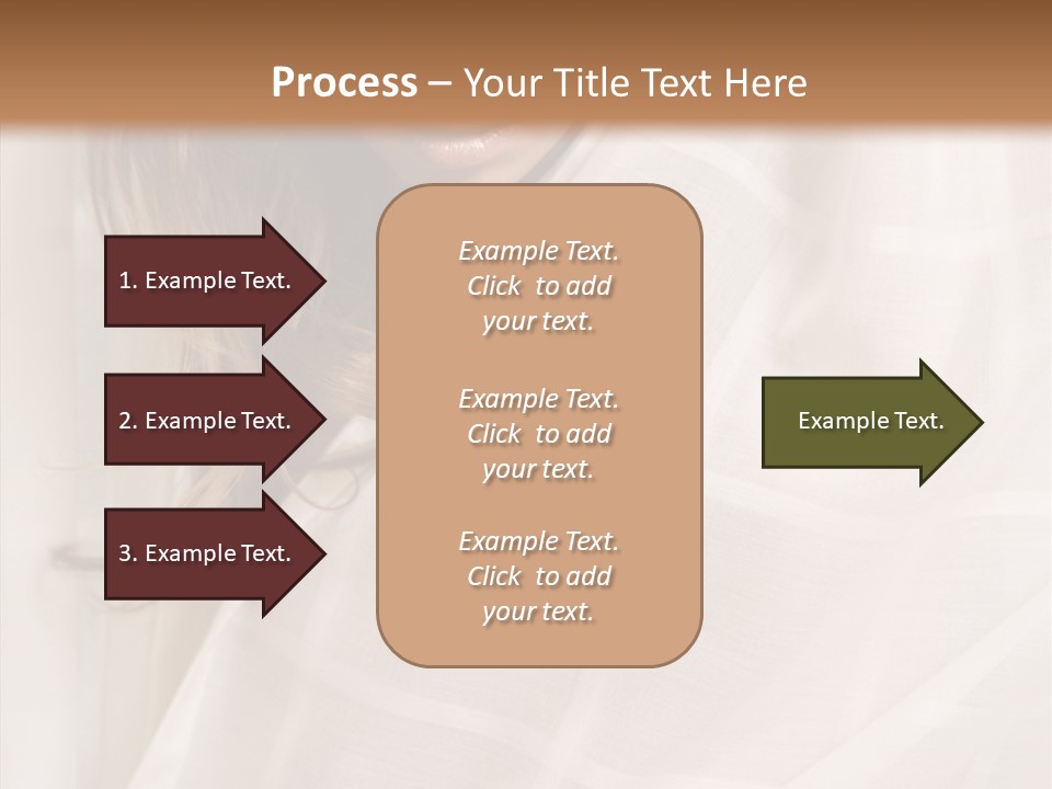 Topless Image Tempting PowerPoint Template