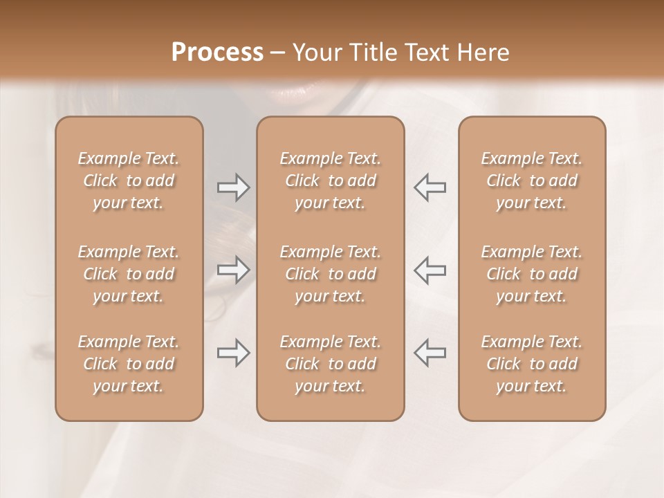 Topless Image Tempting PowerPoint Template