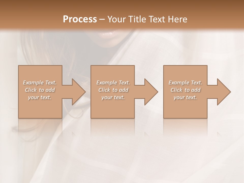 Topless Image Tempting PowerPoint Template