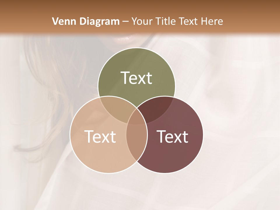 Topless Image Tempting PowerPoint Template