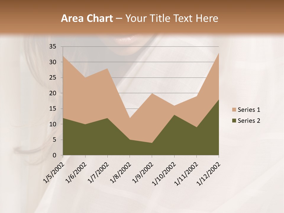 Topless Image Tempting PowerPoint Template