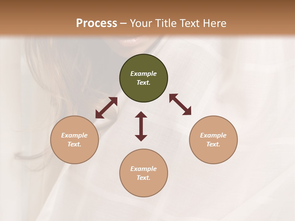 Topless Image Tempting PowerPoint Template
