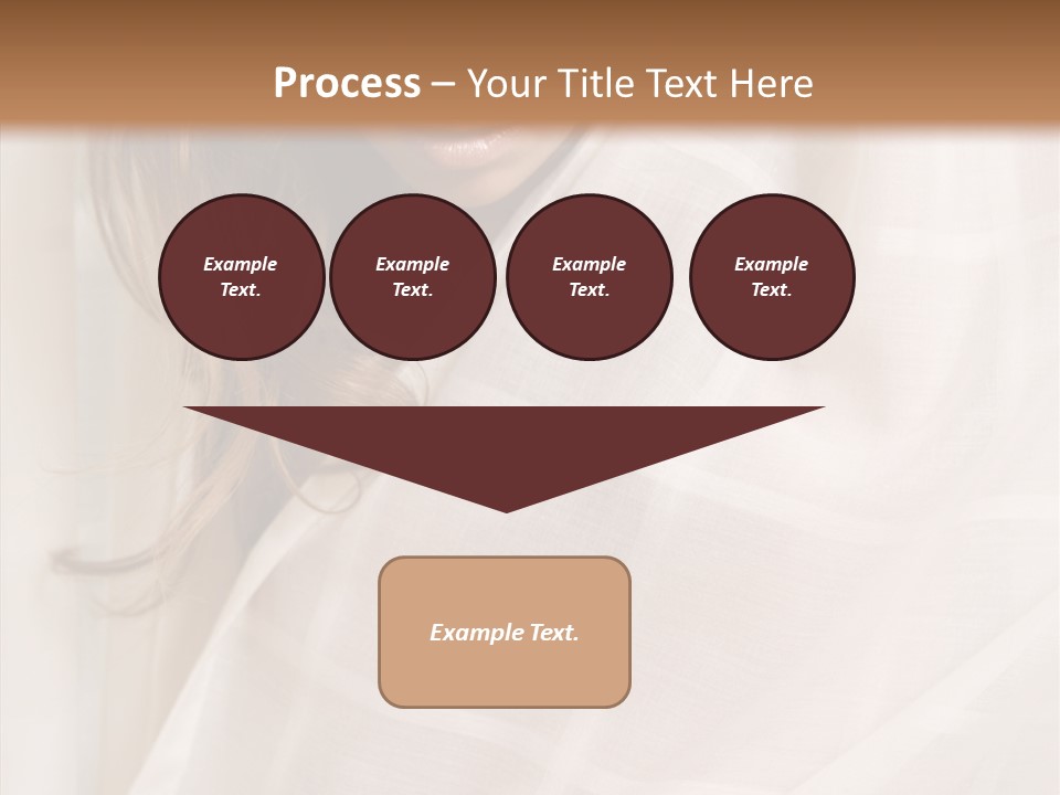 Topless Image Tempting PowerPoint Template