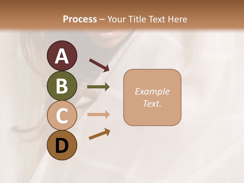 Topless Image Tempting PowerPoint Template