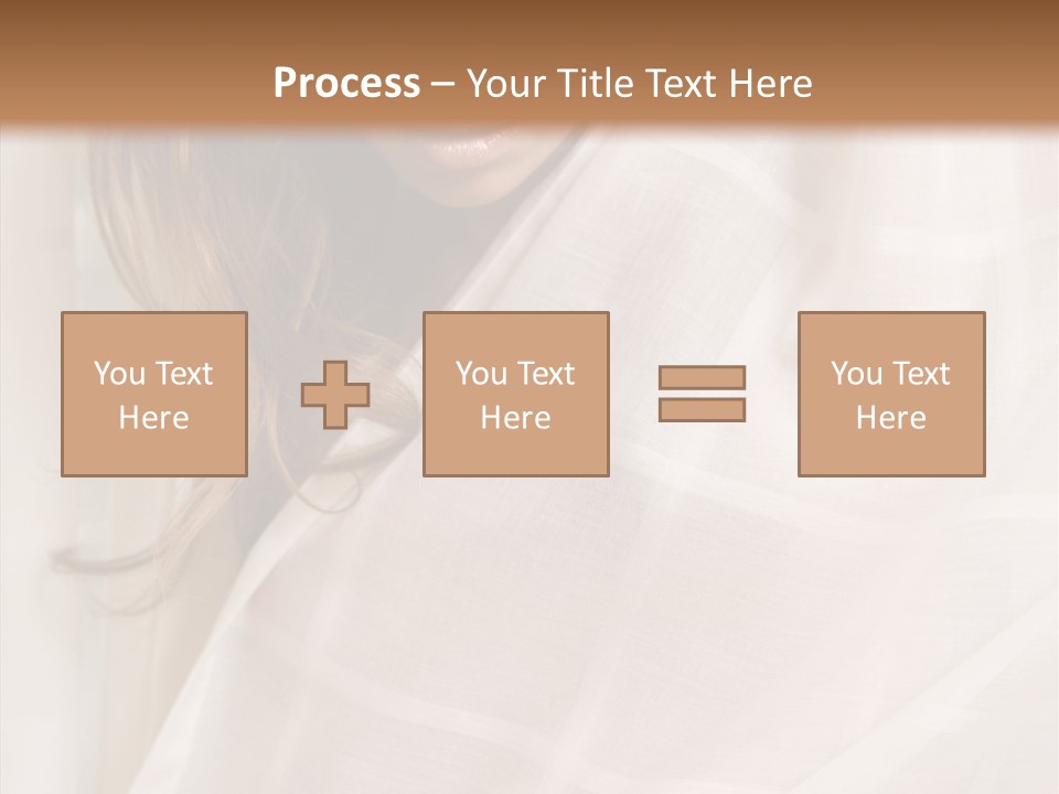 Topless Image Tempting PowerPoint Template