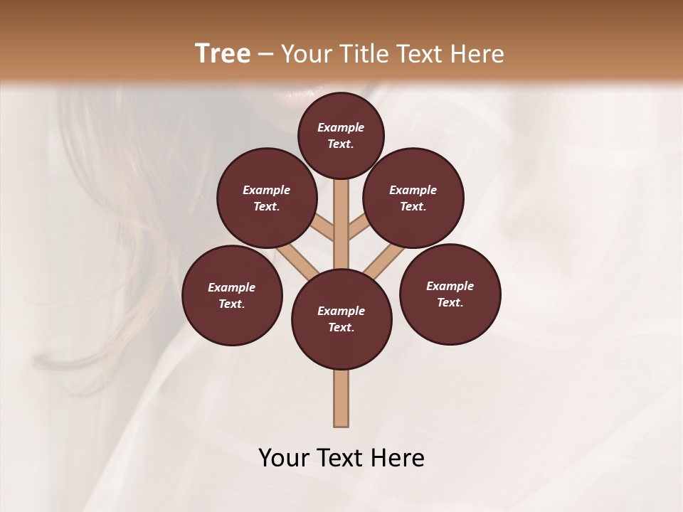 Topless Image Tempting PowerPoint Template