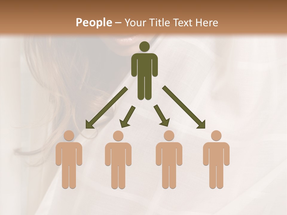 Topless Image Tempting PowerPoint Template