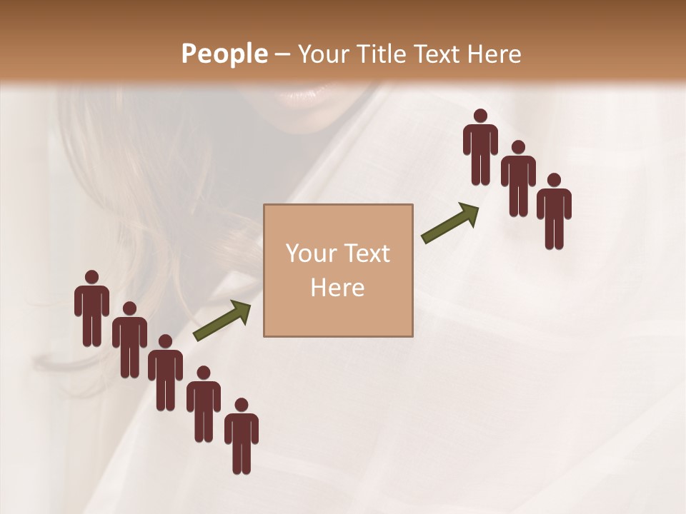 Topless Image Tempting PowerPoint Template