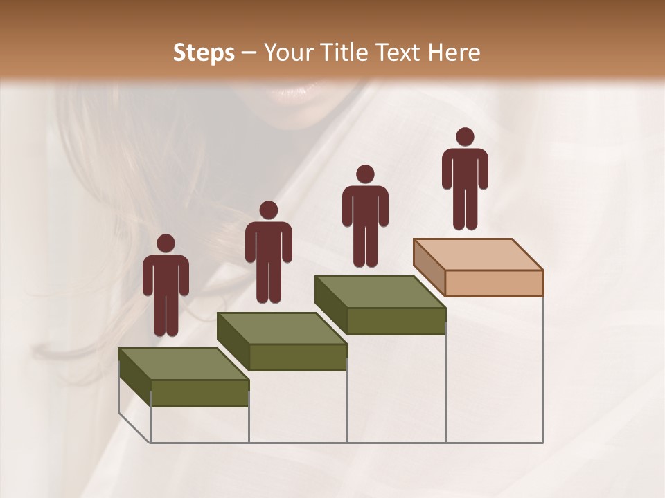 Topless Image Tempting PowerPoint Template