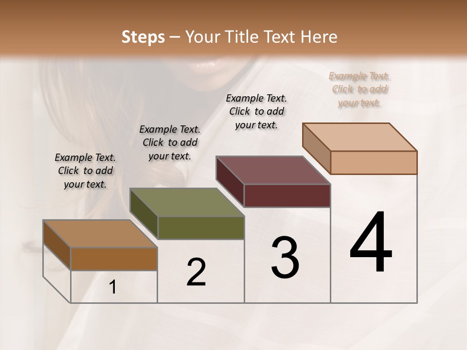 Topless Image Tempting PowerPoint Template