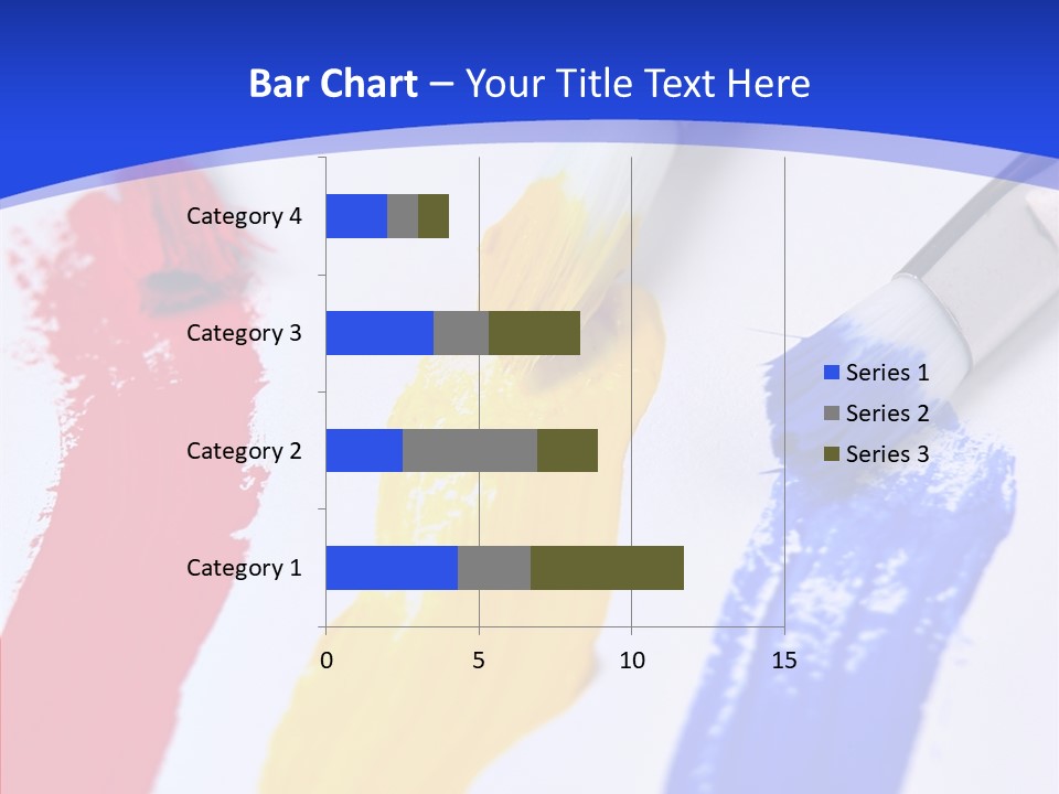 Painter Blue Education PowerPoint Template