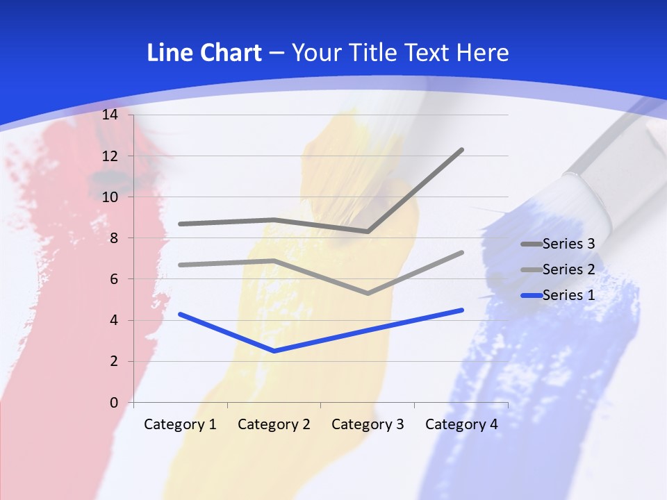 Painter Blue Education PowerPoint Template