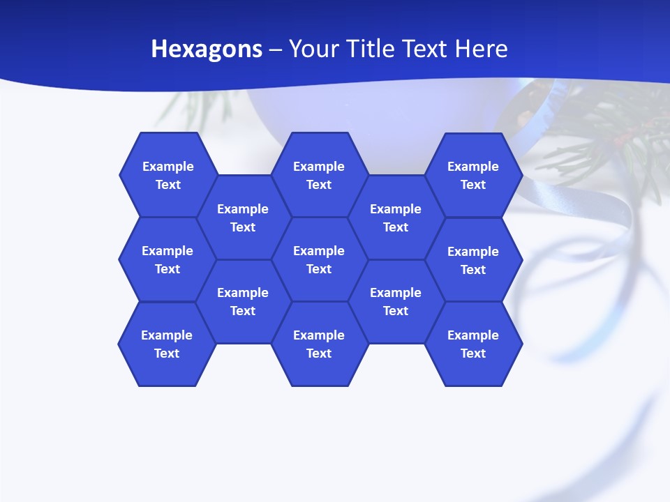 Xmas Forest Branch PowerPoint Template