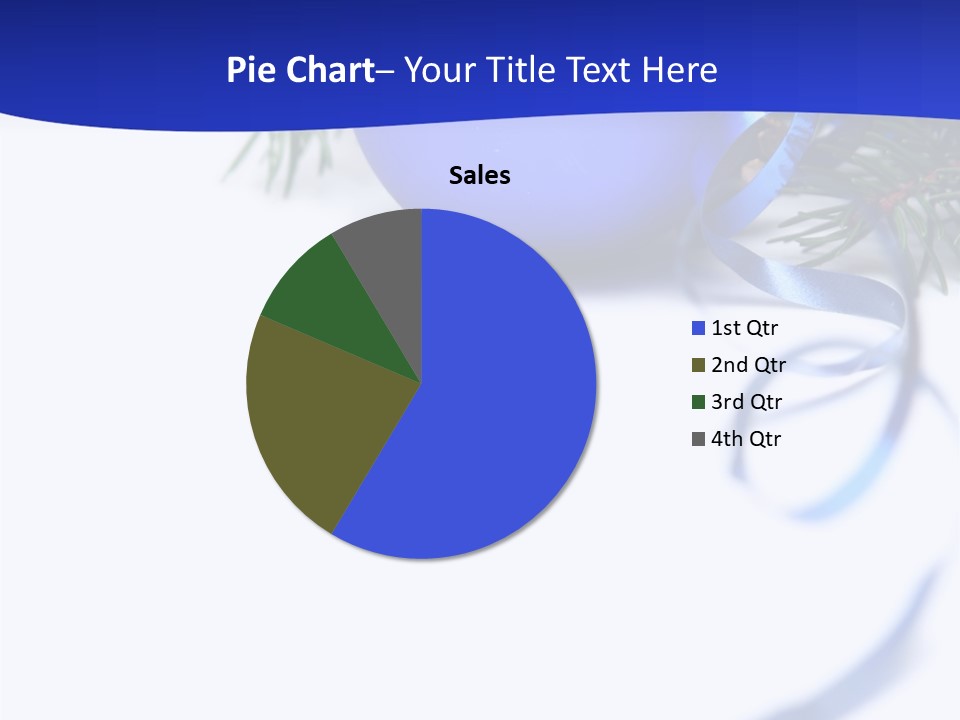 Xmas Forest Branch PowerPoint Template
