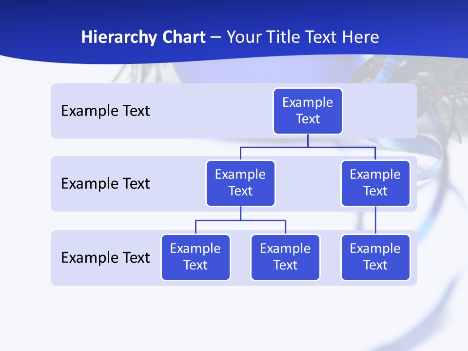 Xmas Forest Branch PowerPoint Template