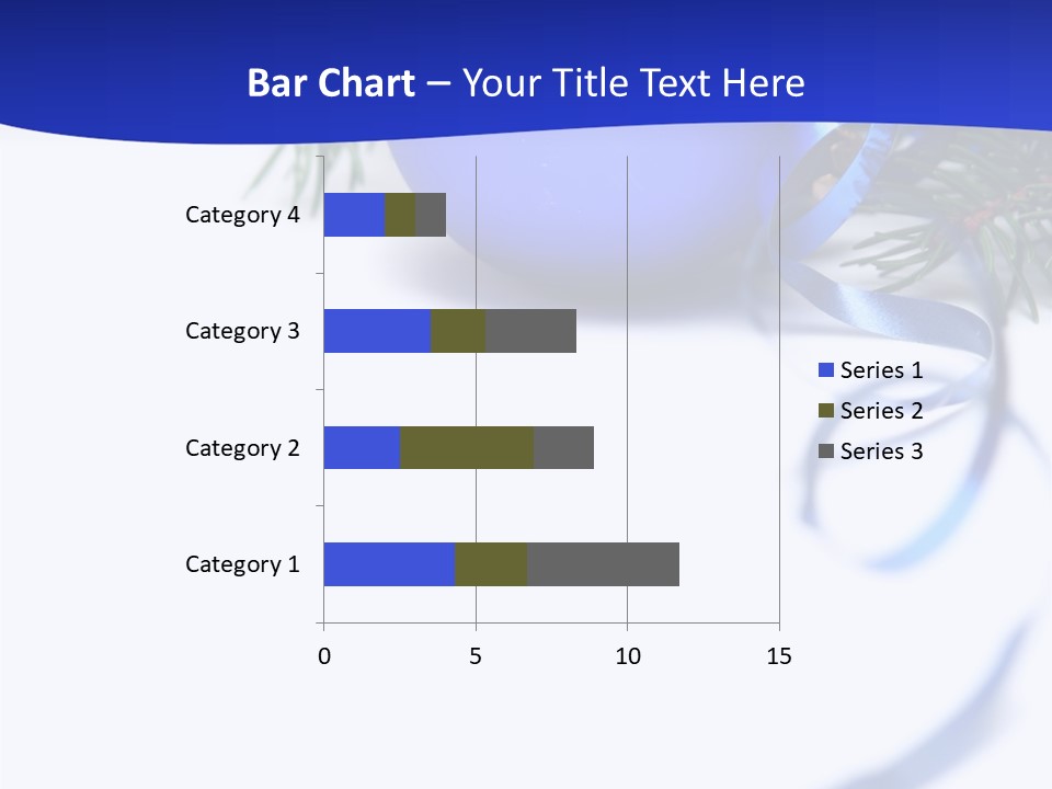 Xmas Forest Branch PowerPoint Template