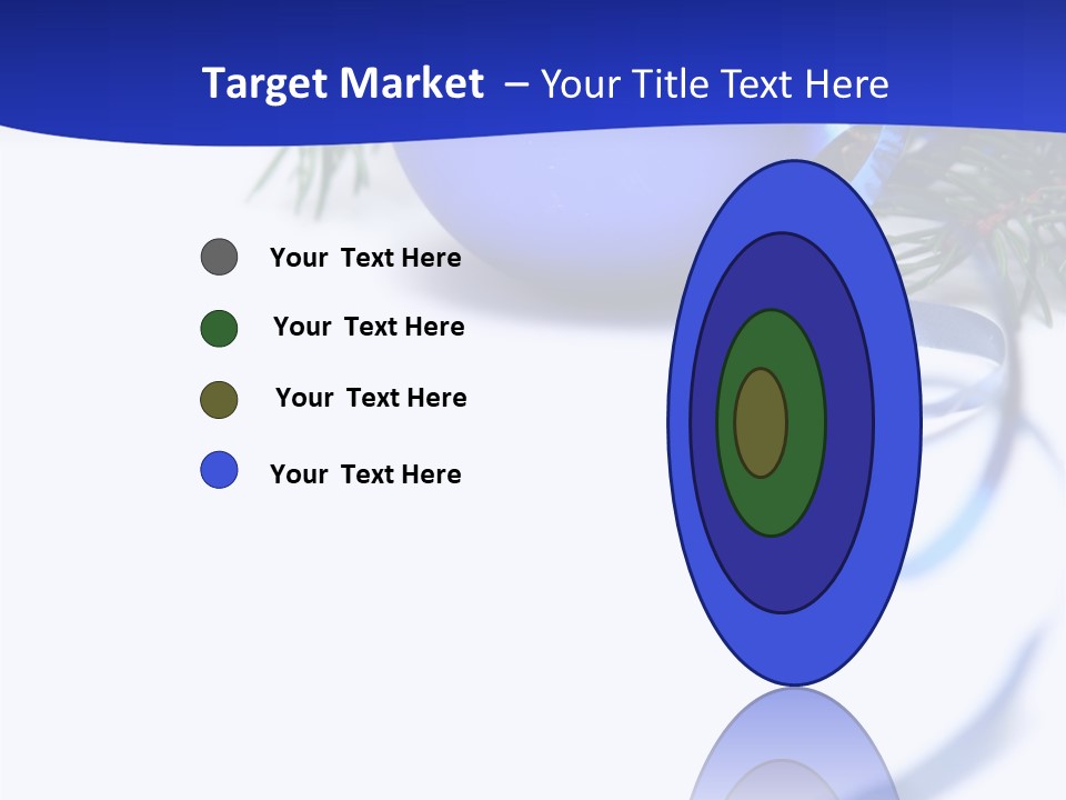 Xmas Forest Branch PowerPoint Template