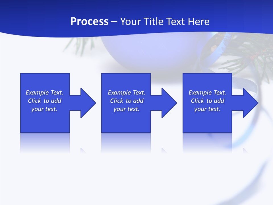 Xmas Forest Branch PowerPoint Template