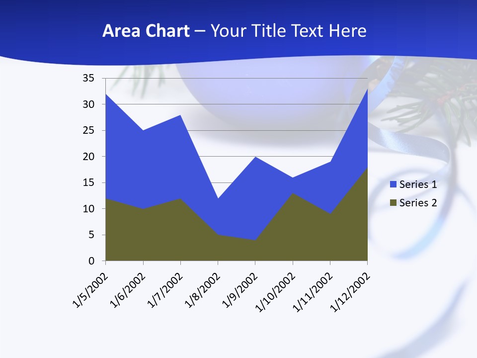 Xmas Forest Branch PowerPoint Template