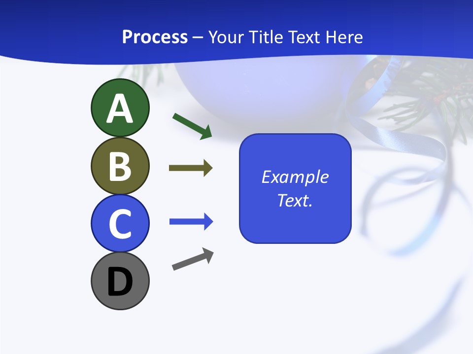 Xmas Forest Branch PowerPoint Template