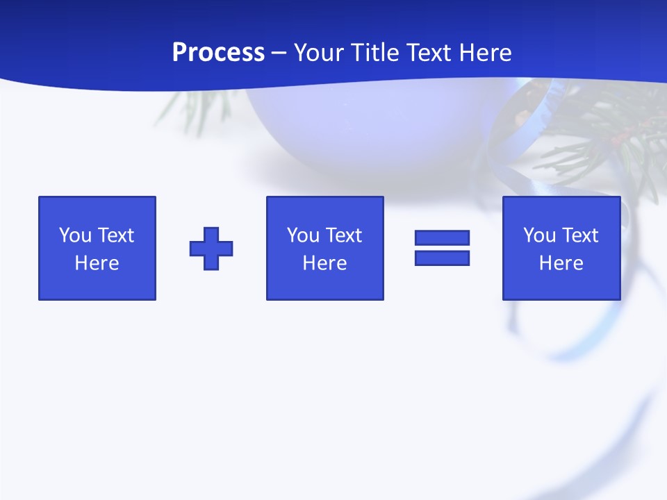 Xmas Forest Branch PowerPoint Template