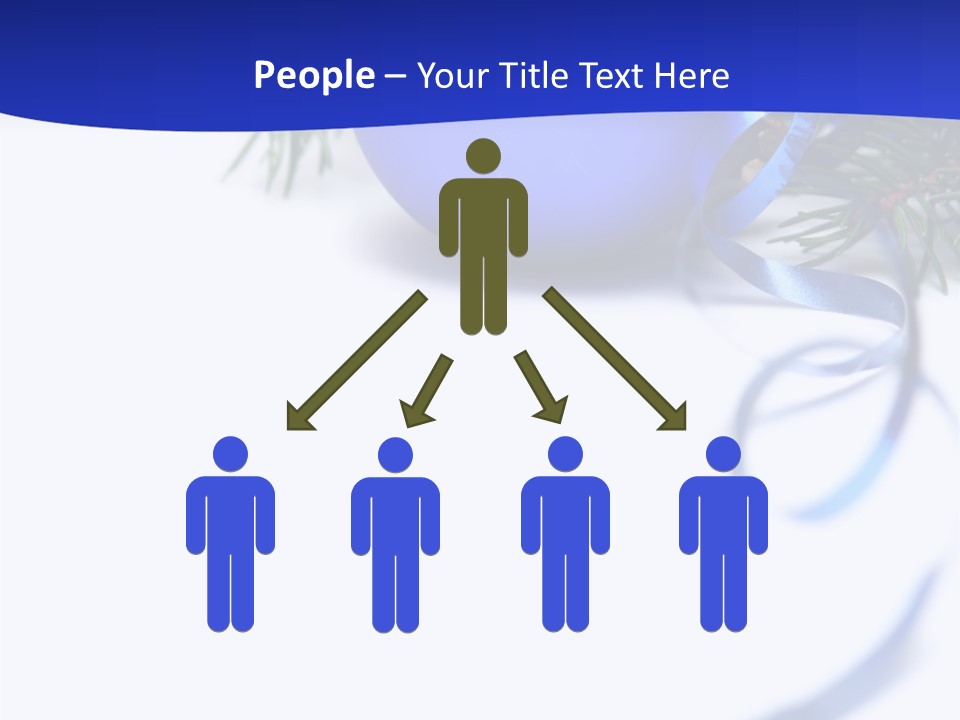Xmas Forest Branch PowerPoint Template