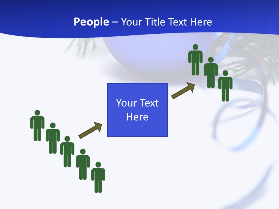 Xmas Forest Branch PowerPoint Template