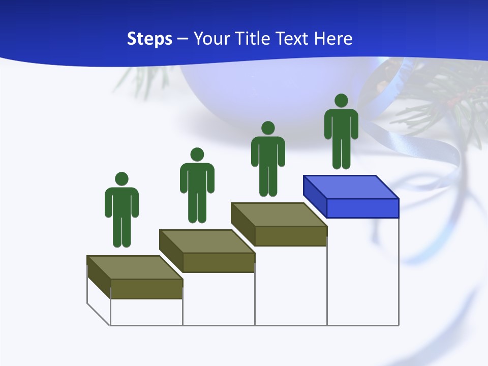 Xmas Forest Branch PowerPoint Template