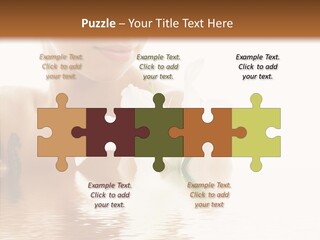 Pretty Flower Wellness PowerPoint Template
