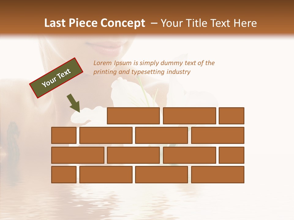 Pretty Flower Wellness PowerPoint Template