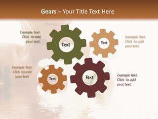 Pretty Flower Wellness PowerPoint Template