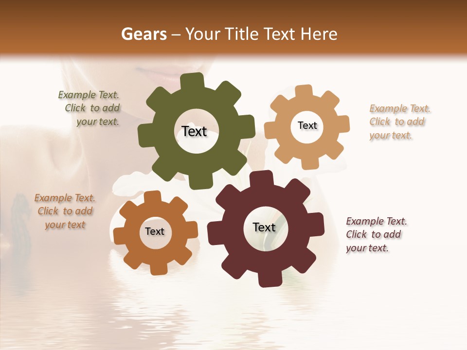 Pretty Flower Wellness PowerPoint Template