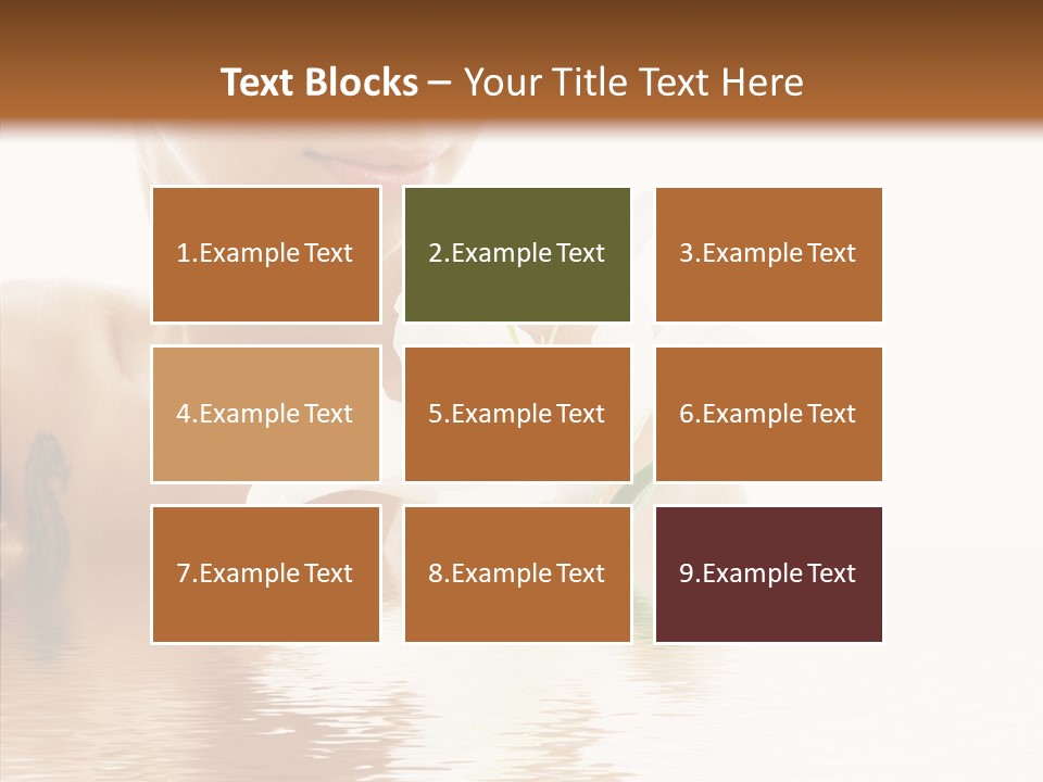 Pretty Flower Wellness PowerPoint Template