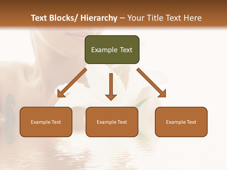 Pretty Flower Wellness PowerPoint Template
