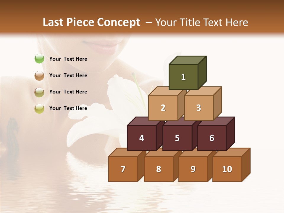 Pretty Flower Wellness PowerPoint Template