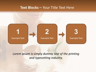 Pretty Flower Wellness PowerPoint Template