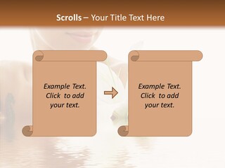 Pretty Flower Wellness PowerPoint Template