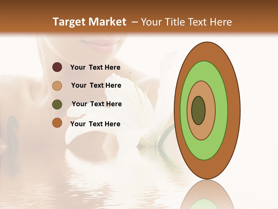 Pretty Flower Wellness PowerPoint Template