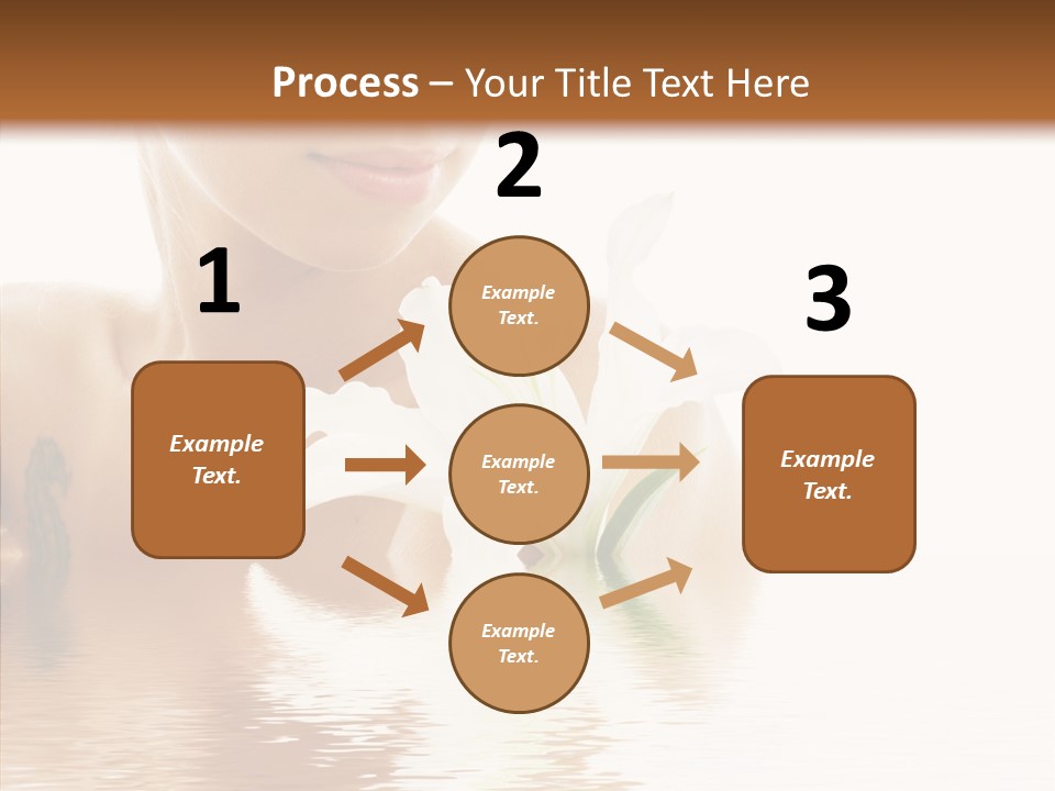 Pretty Flower Wellness PowerPoint Template