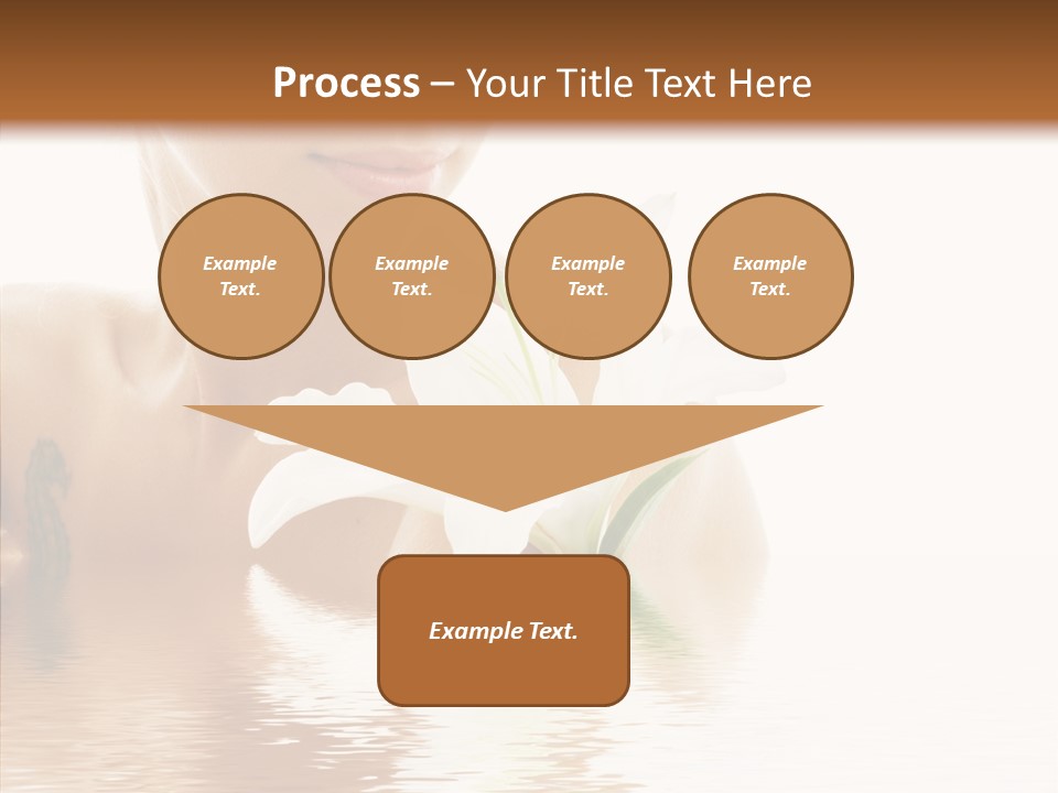 Pretty Flower Wellness PowerPoint Template
