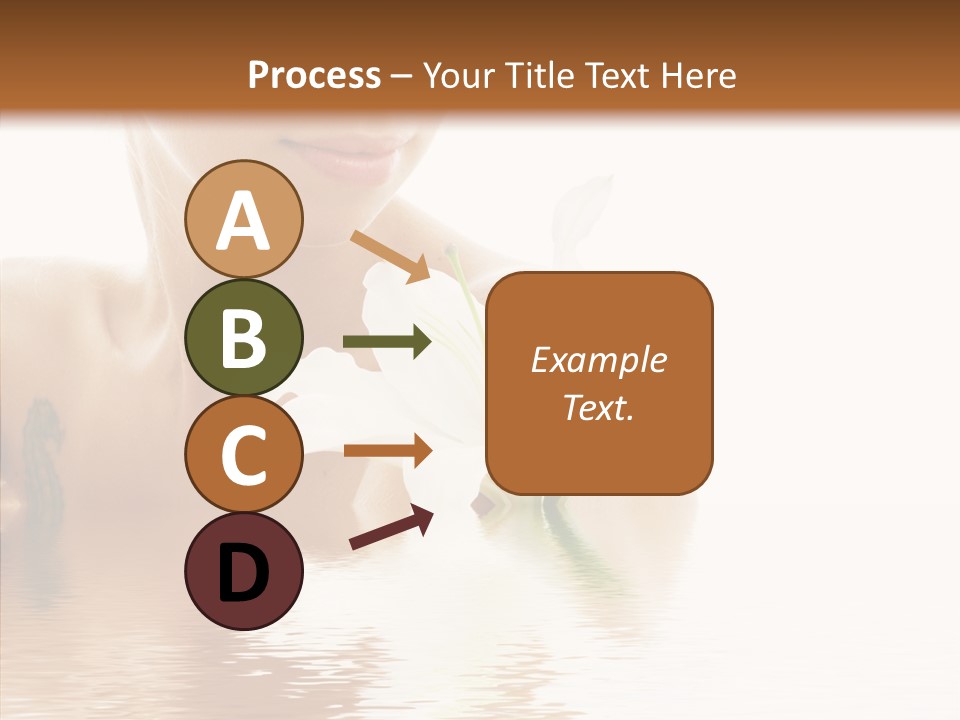 Pretty Flower Wellness PowerPoint Template
