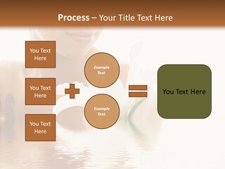 Pretty Flower Wellness PowerPoint Template